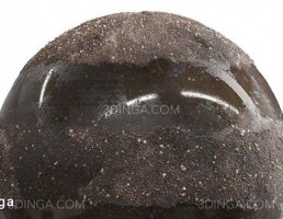 تکسچر جاده خاکی با گودال